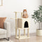 vidaXL - Kattenmeubel - met - sisal - krabpalen - 97 - cm - crèmekleurig