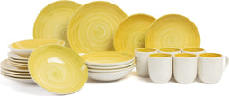 Cosy & Trendy Serviesset Turbolino Geel 24-Delig