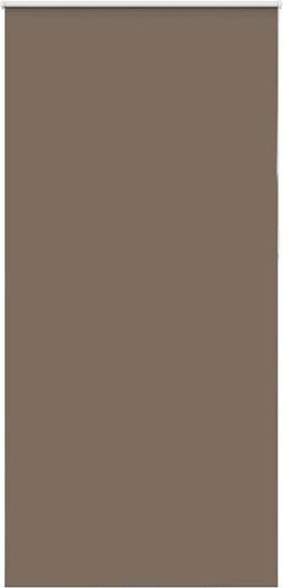 vidaXL - Rolgordijn - verduisterend - koffie - 95x210 - cm - stofbreedte - 90,7 - cm