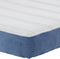 vidaXL - Blauwe - Medium - Pocketvering - Matras, - 140x200x20 - cm, - Stof