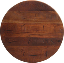 vidaXL - Tafelblad - rond - Ø - 40x2,5 - cm - massief - gerecycled - hout