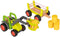 Goki Houten Tractor met Hooiwagen
