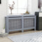 vidaXL Radiatorombouw 172x19x81 cm MDF antraciet
