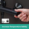 Hansgrohe Vernis Blend - Douchesysteem met thermostaat - EcoSmart 40% waterbesparing - Mat zwart