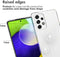 iMoshion Hoesje Geschikt voor Samsung Galaxy A53 Hoesje Siliconen - iMoshion Design hoesje - Wit / Dandelion