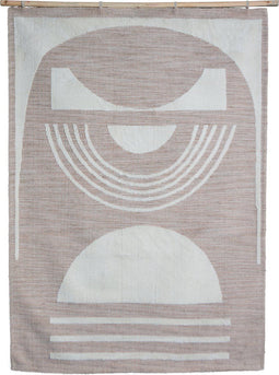 WOOOD Juup Vloer/Wandkleed - Polyester - Naturel - 1x170x240