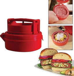Jml Stufz - Hamburger Maker - Gevulde hamburgers maken - Rood