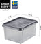 SmartStore - Dry 31 Opbergbox 32 liter - Polypropyleen - Grijs