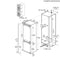 AEG TSC5S183DF - Inbouw koelvriescombinatie - ColdSense LowFrost - 262 liter