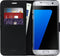 Accezz Samsung Galaxy S7 Edge - Wallet Softcase Bookcase - 3 pashouders - Zwart