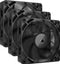 Corsair RX120 MAX - 120mm Ventilator - 30mm dik met System Hub - 3x (3 stuks)