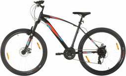 vidaXL - Mountainbike - 21 - versnellingen - 29 - inch - wielen - 48 - cm - frame - zwart