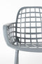 Zuiver Albert Kuip Garden - Aluminium Tuinstoel - Grijs - Set van 2