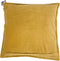 In The Mood Collection Charme Sierkussen - L50 x B50 cm - Zacht katoen - Okergeel