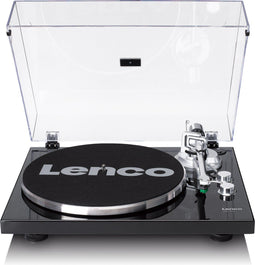 Lenco LBT-215BK - Platenspeler - Bluetooth 5.2 en USB-aansluiting - Piano Black