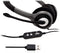 V7 HU521-2EP - USB Stereo Headset met Microfoon - Draad - Zwart