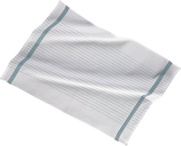 Stripe White - Keukenhanddoek 50x70cm - Set van 3 - Soft Blue (set3)