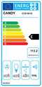 Candy CCE19/2X - Wandschouw afzuigkap - 450 m³/uur - Roestvrijstaal