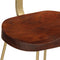 vidaXL - Barkrukken - 2 - st - 49x43x88 - cm - massief - mangohout