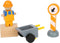 Small Foot - Houten Kraan Bouwplaats met Accessoires, 14dlg.