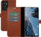Valenta - Book Case - Samsung Galaxy S21 Ultra - Bruin - Leer