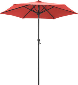 vidaXL - Parasol - 200x224 - cm - aluminium - terracotta
