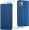 iMoshion Hoesje Geschikt voor Samsung Galaxy A22 (5G) Hoesje Met Pasjeshouder - iMoshion Slim Folio Bookcase - Donkerblauw