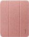 Spigen iPad 10 (2022) - Urban Fit Bookcase - Hoogwaardig textiel met magneetsluiting - Roze