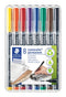 Staedtler - Viltstift ohp lumo m 317 perm wp8