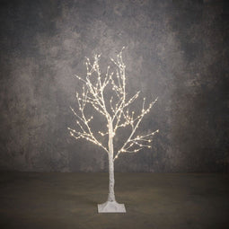 Luca Lighting Kerstverlichting Boom - 80x80x120 cm - PVC - Wit