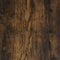 vidaXL - Nachtkastje - met - lade - 51x31x47 - cm - gerookt - eikenkleurig