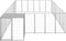 vidaXL - Hondenkennel - 22,99 - m² - staal - zilverkleurig