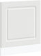 vidaXL - Vaatwaspaneel - Kalmar - 60x1,5x67 - cm - bewerkt - hout - wit
