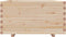 vidaXL - Plantenbak - 90x90x49,5 - cm - massief - grenenhout