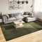 vidaXL - Vloerkleed - HUARTE - laagpolig - zacht - wasbaar - 240x340 - cm - bosgroen