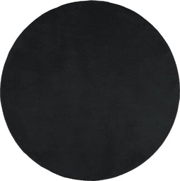 vidaXL - Vloerkleed - OVIEDO - laagpolig - Ø - 280 - cm - zwart