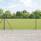 vidaXL - Ligbedpalen - met - voetplaten - 13 - stuks - Ø32mm - 110cm - Gegalvaniseerd - staal