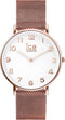 Ice Watch CITY milanese IW012711 - Horloge - Staal rosékleurig PVD - Rosékleurig - 36 mm