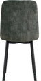 Refurna - Eetkamerstoel Minsk Velvet Groen Set van 2