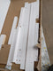 vidaXL - Salontafel - 110x55x45 - cm - massief - grenenhout - wit