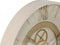Muurklok Home ESPRIT Wit Beige Gouden Kristal Ijzer 60 x 8 x 60 cm 59,5 x 8,5 x 59,5 cm