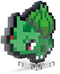 Mattel Pokémon MEGA Construction Set Bulbasaur Pixel Art Construction kits