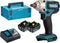 Makita DTW190RTJ 18V Li-Ion Accu slagmoersleutel set (2x 5.0Ah accu) in Mbox - 190Nm - 1/2