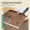 Diydash Draaibaar Puzzelbord - Puzzeltafel 1500 stukjes - 6 lades - Hout - Bruin