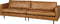 BePureHome Rodeo Bank 3-Zits - Recycle Leer - Cognac - 83x275x88