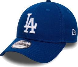 New Era League Essential 9FORTY Cap - Los Angeles Dodgers - One size - Blauw/Wit