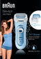 Braun Silk-épil 5-160 - Ladyshaver - 3-in-1 scheerapparaat trimmer scrub - Blauw