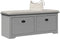 vidaXL - Gangbank - BODO - 114x40x45 - cm - grijs