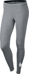 Nike Nsw Lggng Club Logo2 - Dames Sportlegging - Elastische tailleband - Dk Grey Heather/(White)