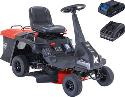 Scheppach MR230-61 - Benzine zitmaaier - 4,4 kW 6 PK - 61 cm maaibreedte - 150 L opvangbak